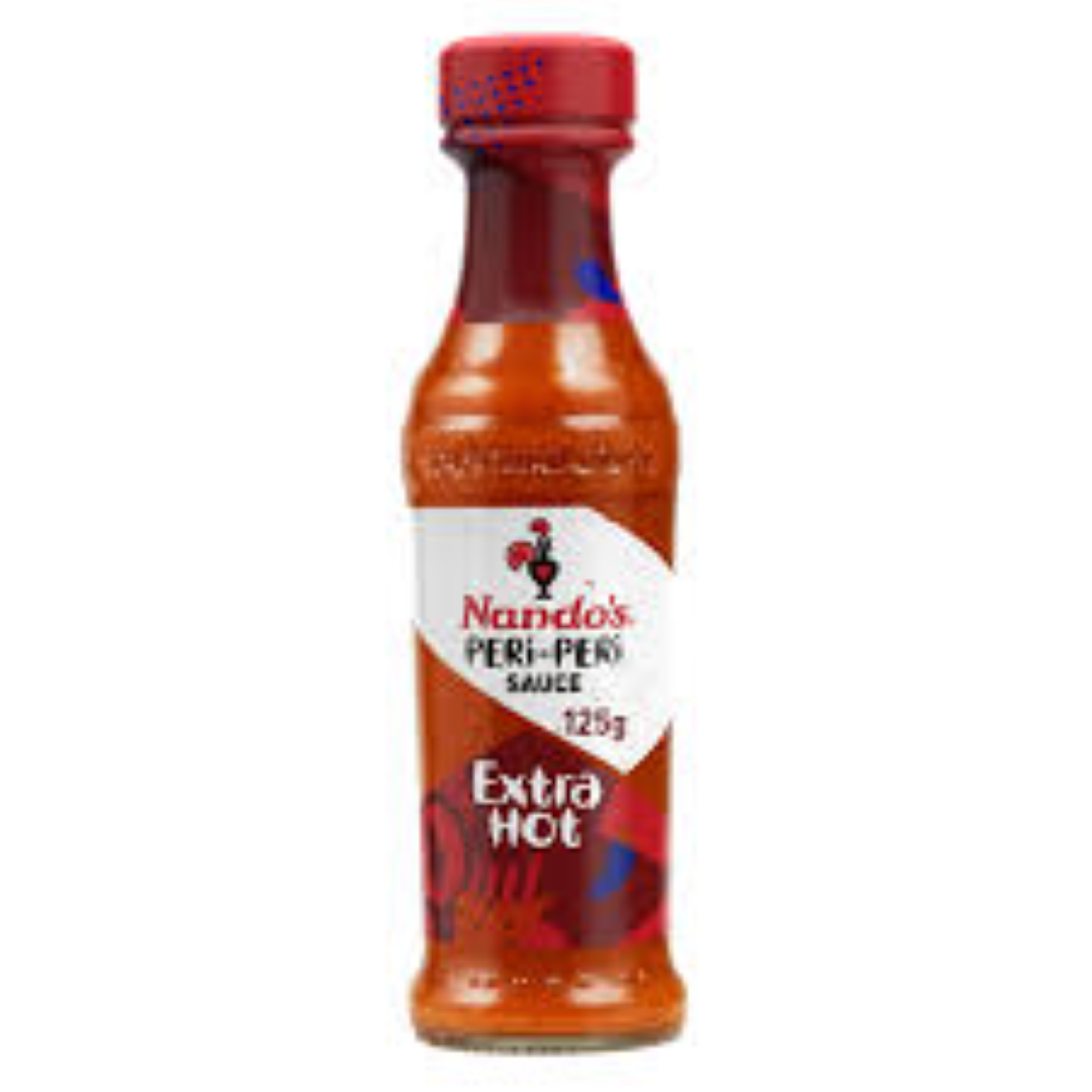 NANDOS EXTRA HOT PERI PERI SAUCE 125ML